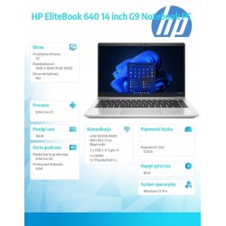 Laptop HP ELITEBOOK 640 G9 i5-1235U 16GB 512GB 14"