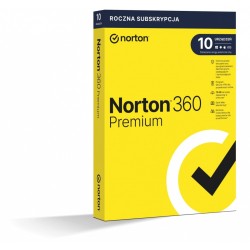 Norton 360 Premium BOX 75GB PL 1Użytkownik 10Urządzeń 1Rok 21408749