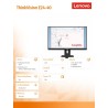 Monitor Lenovo 23.8 cala ThinkVision E24-40 64BAMAT1EU
