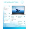 Laptop Dell 15 PV15250 i5-1334U 1TB 16GB Windows 11 PRO Platinum Silver Aluminum PV15250_RPLU_003_M