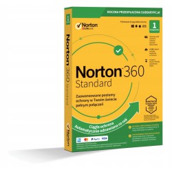 Norton 360 Standard 10GB PL 1Użytkownik 1Urządzenie 1Rok 21408666