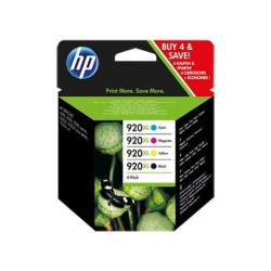 Zestaw 4 tuszów HP 920XL CMYK C2N92AE ORYGINAŁ 920