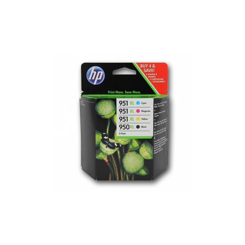 PROMO KOMPLET TUSZ Y HP 3x 951 XL 950 XL ORYGINAŁ