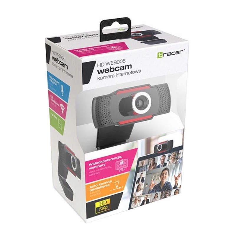Tracer Kamera internetowa z mikrofonem HD 720p