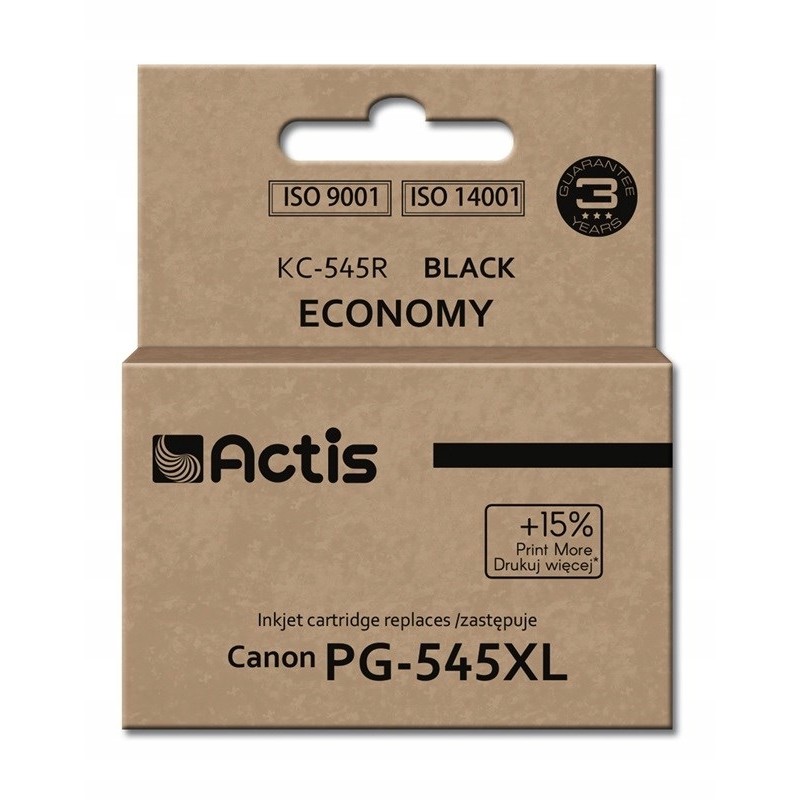 Tusz czarny ACTIS KC-545R do Canon PG-545XL 15 ml